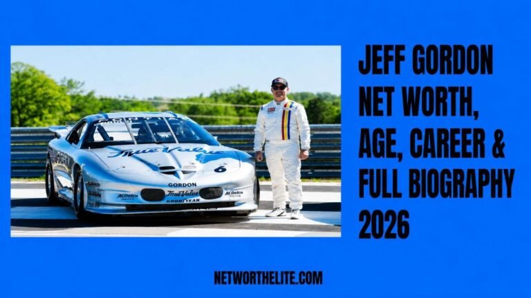 Jeff Gordon Net Worth, Age, Career & Full Biography 2026