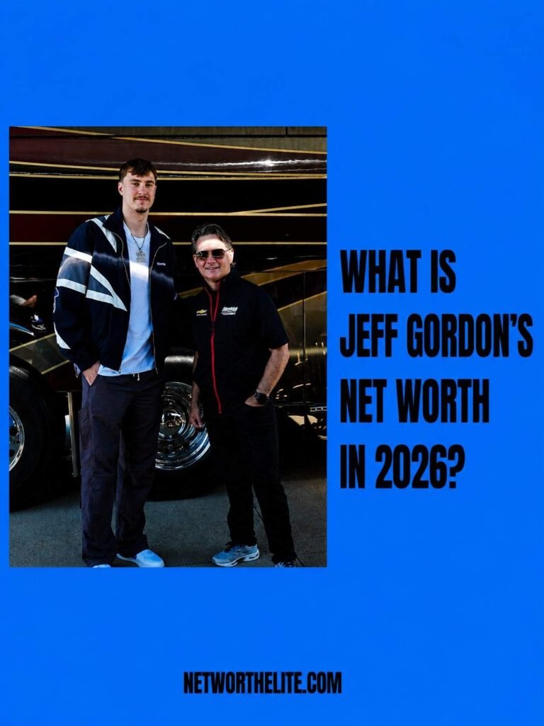 What Is Jeff Gordon's Net Worth In 2026?