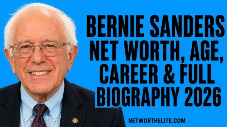 Bernie Sanders Net Worth, Age, Career & Full Biography 2026