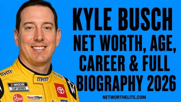 Kyle Busch Net Worth, Age, Career & Full Biography 2026